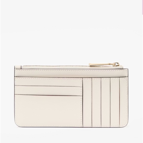 ♠️Kate Spade Oh What Fun Nutcracker Large Slim Cardholder Wallet, Meringue NWT - Picture 3 of 3